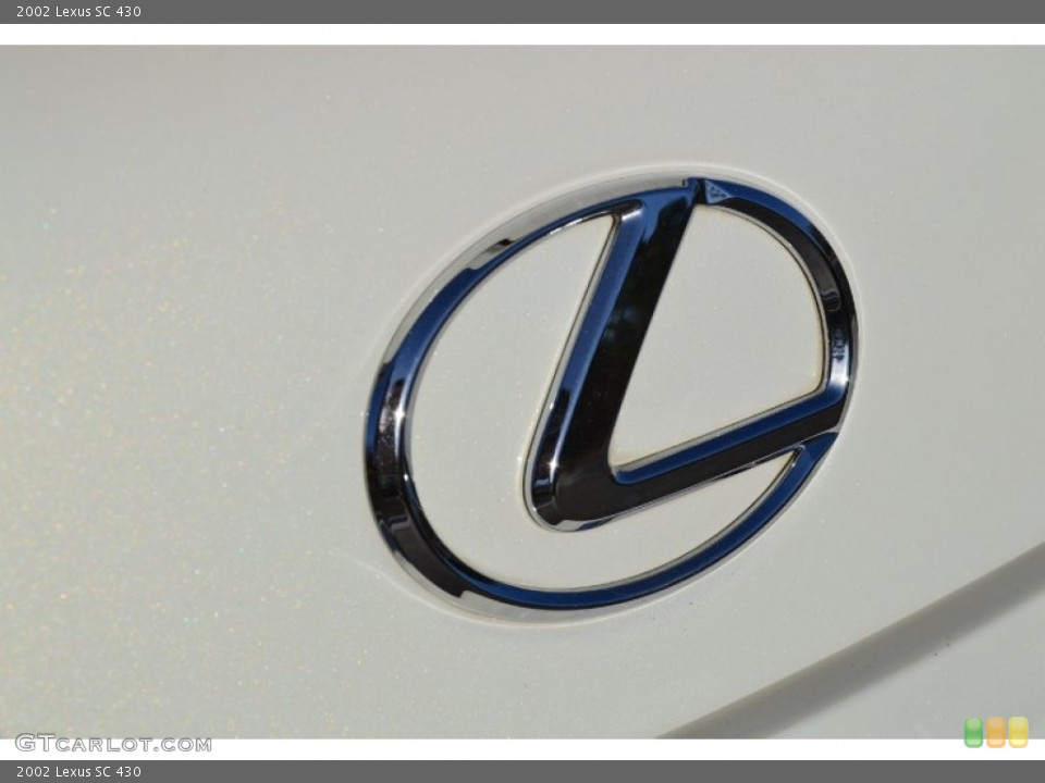 2002 Lexus SC Badges and Logos