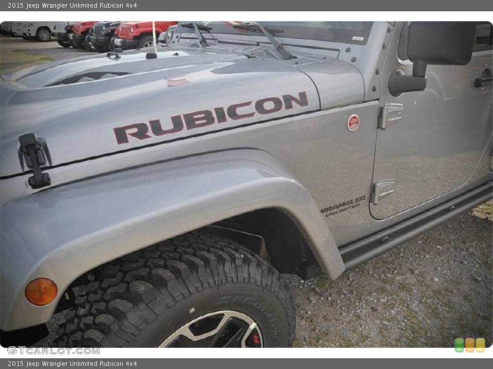 2015 Jeep Wrangler Unlimited Badges and Logos