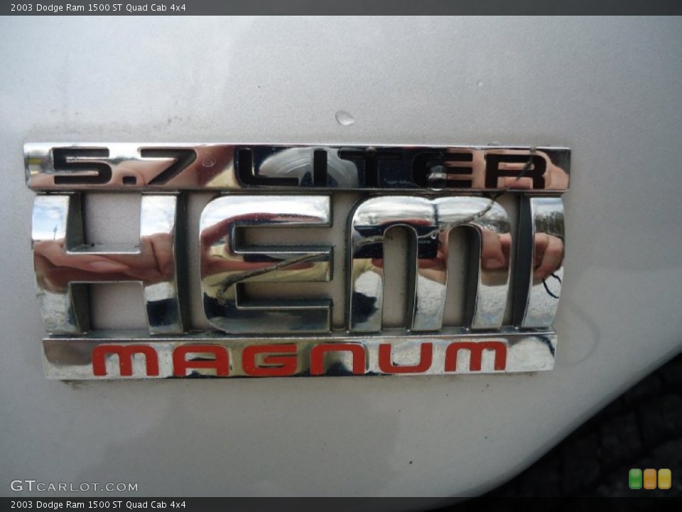 2003 Dodge Ram 1500 Custom Badge and Logo Photo #102959643