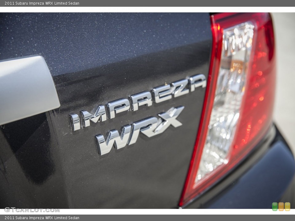 2011 Subaru Impreza Badges and Logos