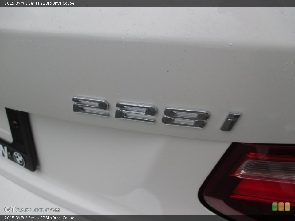 2015 BMW 2 Series Badges and Logos