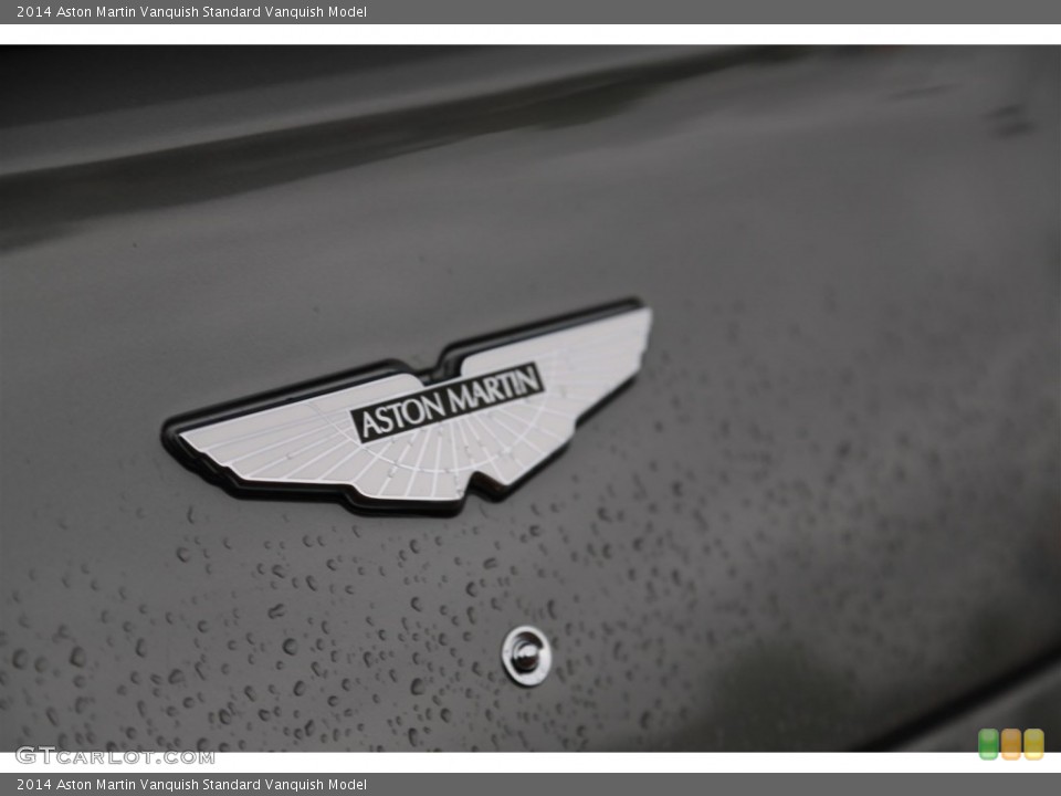 2014 Aston Martin Vanquish Badges and Logos