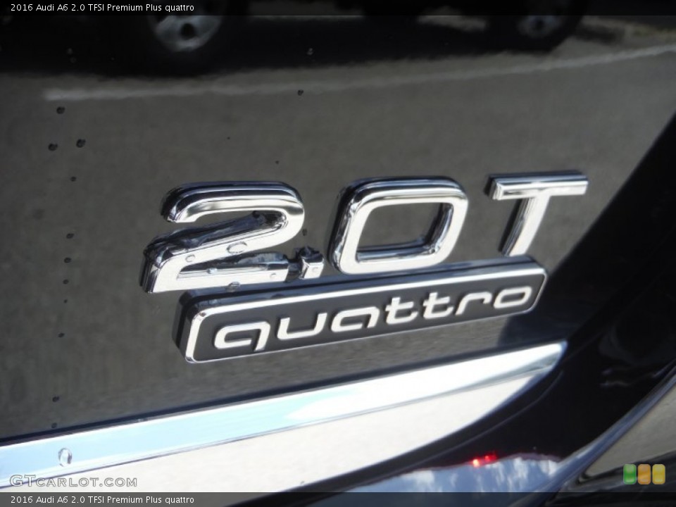 2016 Audi A6 Badges and Logos