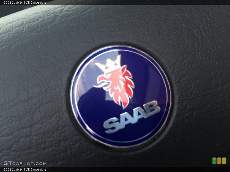 2001 Saab 9-3 Badges and Logos