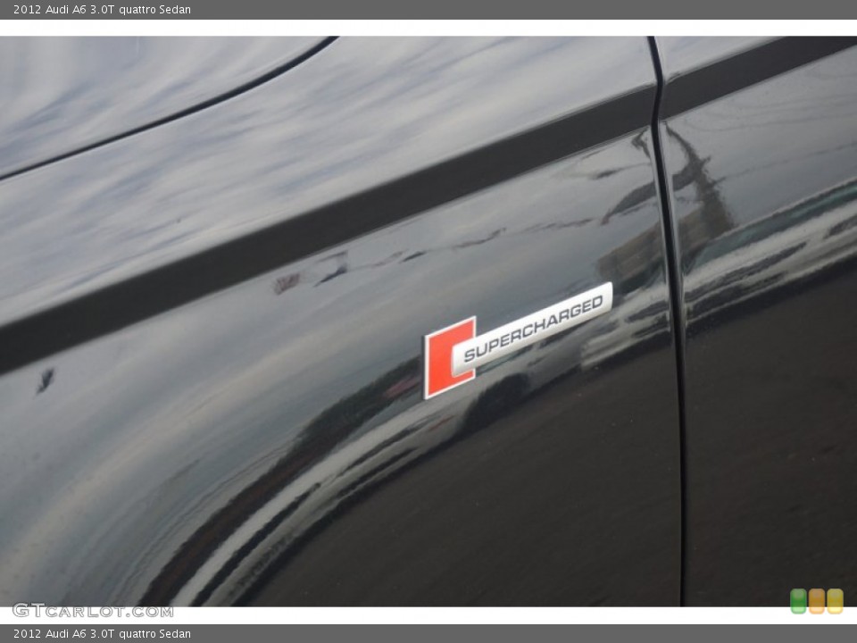 2012 Audi A6 Badges and Logos