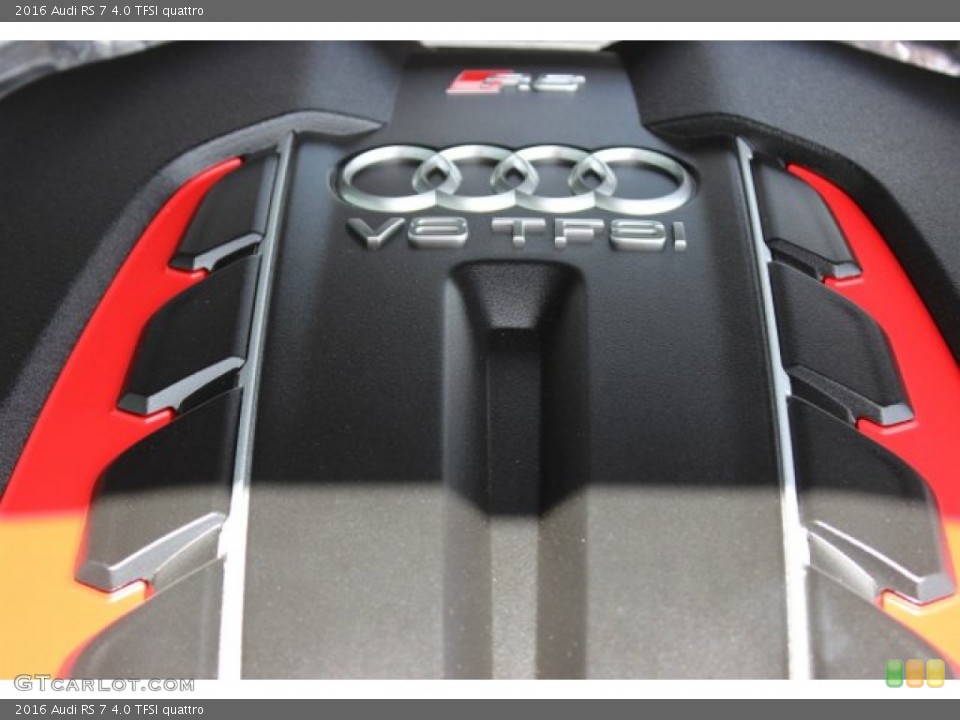2016 Audi RS 7 Badges and Logos