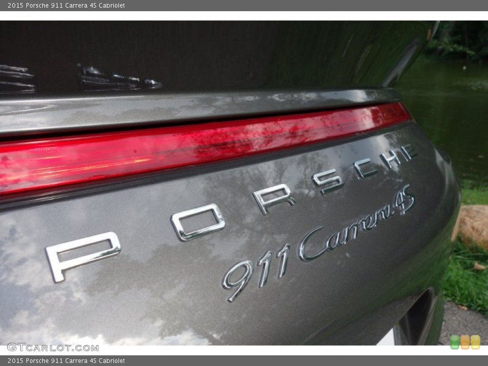 2015 Porsche 911 Badges and Logos