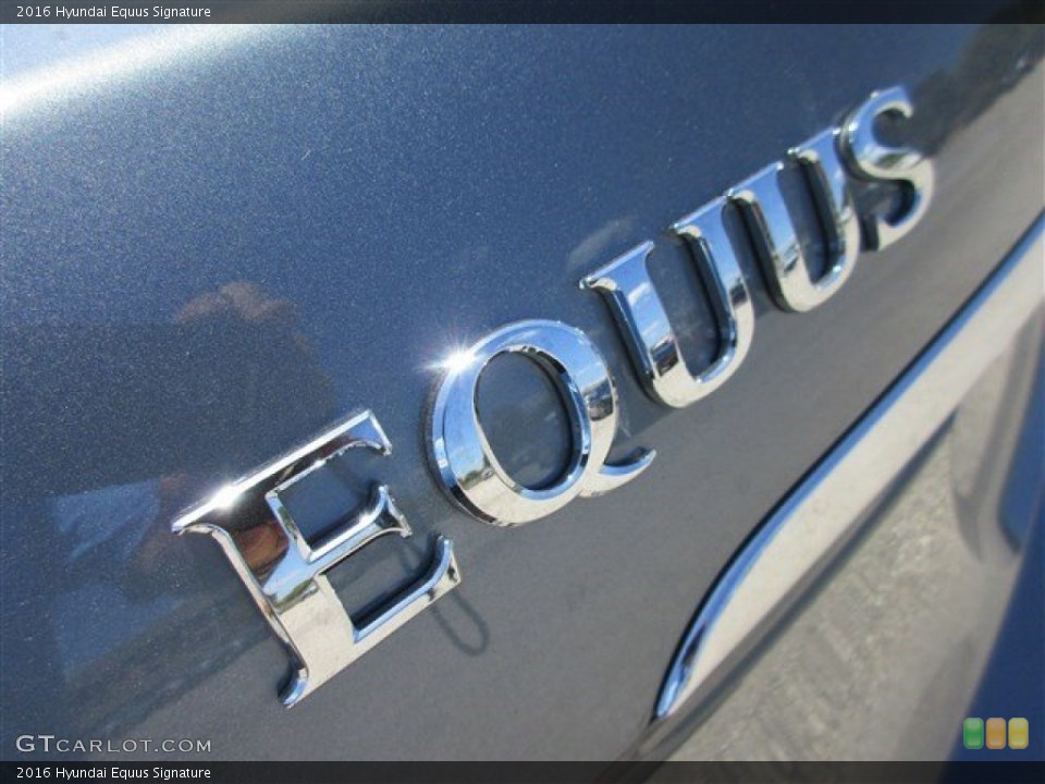2016 Hyundai Equus Badges and Logos