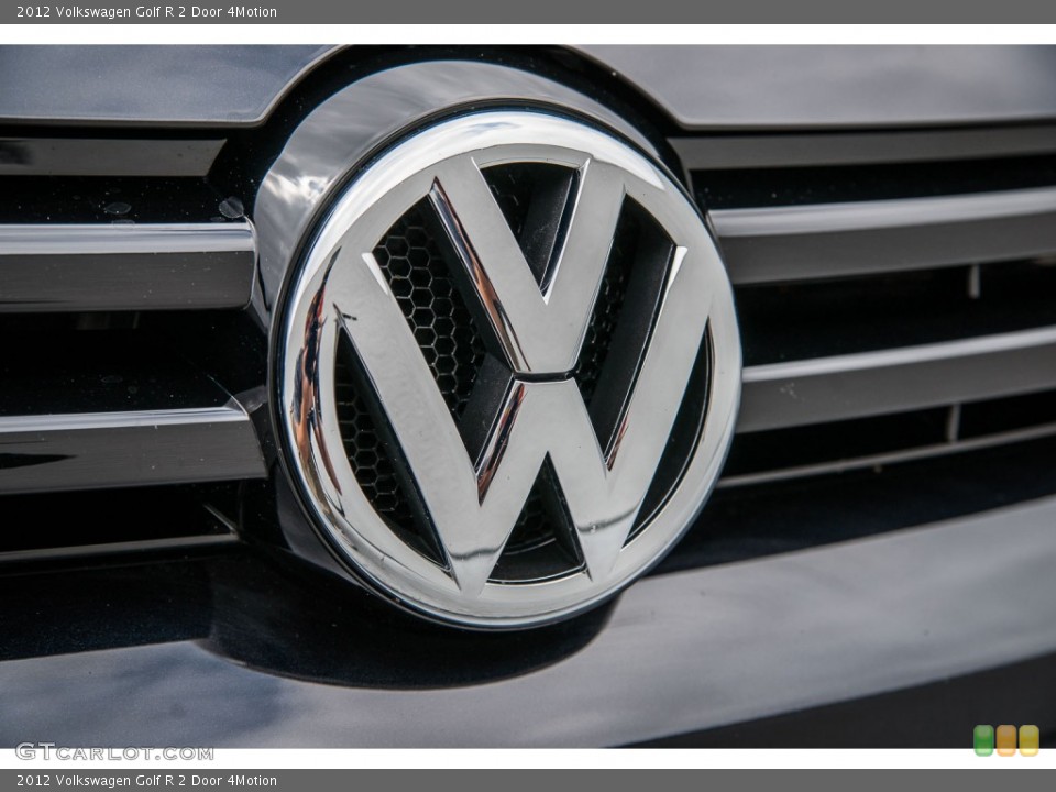 2012 Volkswagen Golf R Badges and Logos