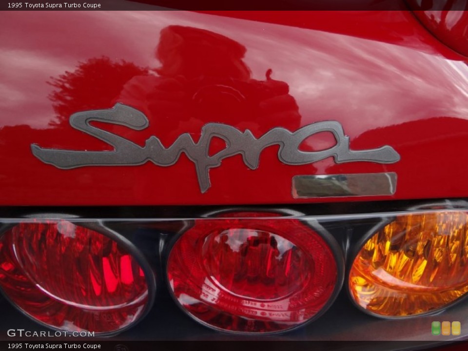 1995 Toyota Supra Badges and Logos