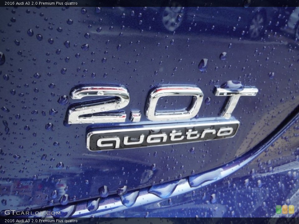 2016 Audi A3 Badges and Logos
