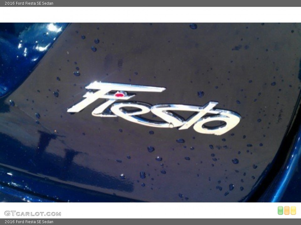 2016 Ford Fiesta Badges and Logos