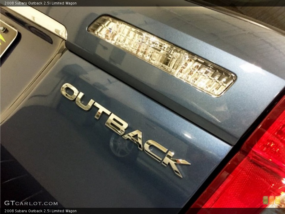 2008 Subaru Outback Badges and Logos