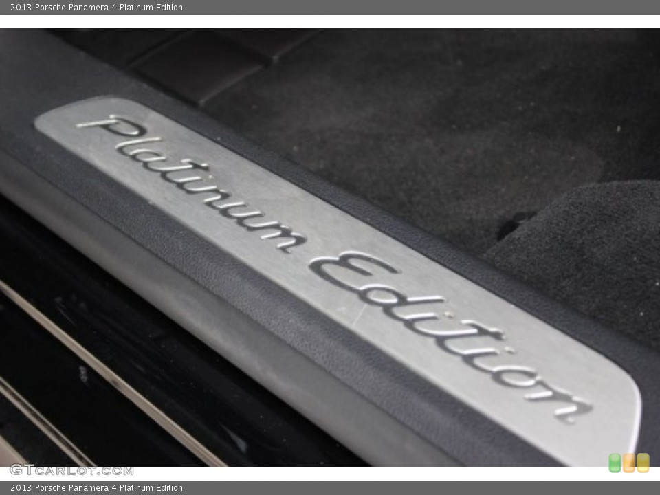 2013 Porsche Panamera Badges and Logos