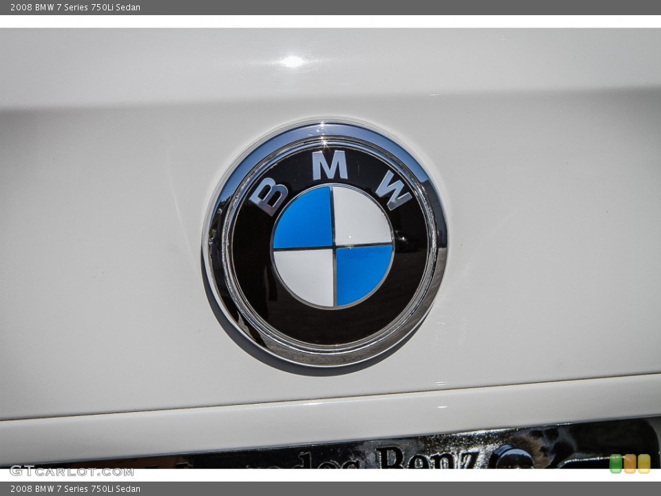 2008 BMW 7 Series Badges and Logos