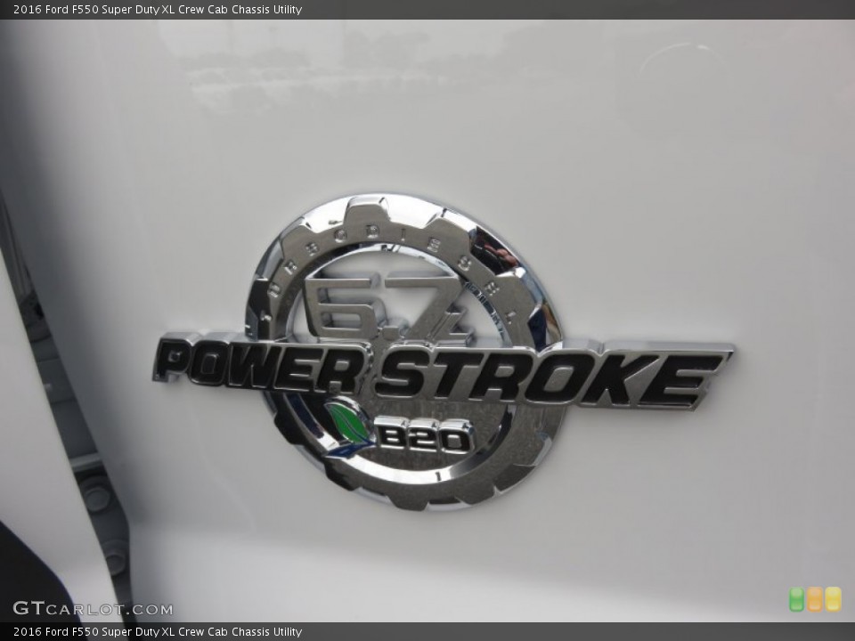 2016 Ford F550 Super Duty Badges and Logos