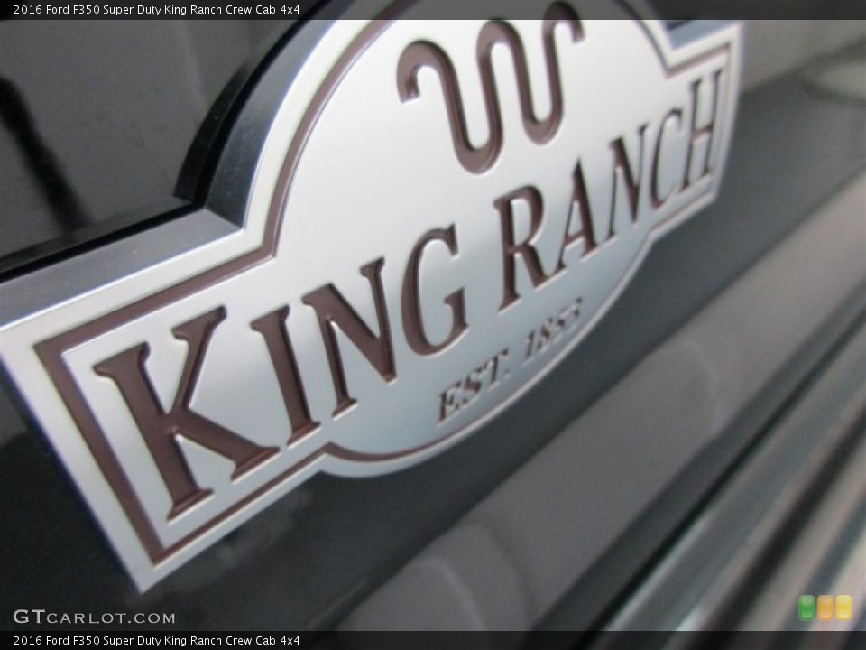 2016 Ford F350 Super Duty Badges and Logos