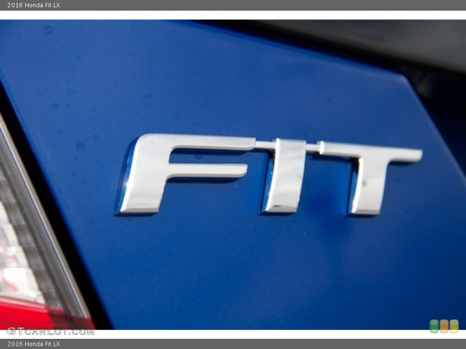 2016 Honda Fit Badges and Logos