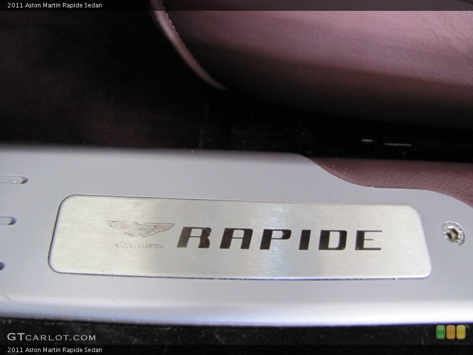 2011 Aston Martin Rapide Badges and Logos