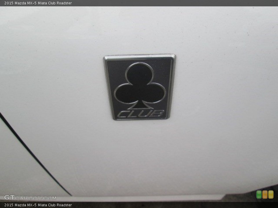 2015 Mazda MX-5 Miata Badges and Logos