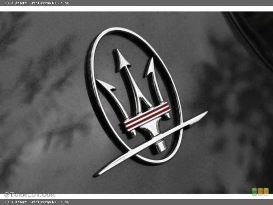 2014 Maserati GranTurismo Badges and Logos