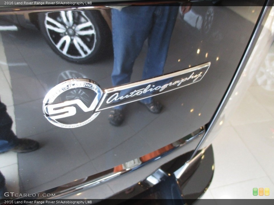 2016 Land Rover Range Rover Custom Badge and Logo Photo #112456088