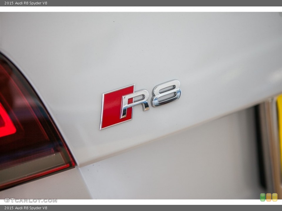2015 Audi R8 Badges and Logos