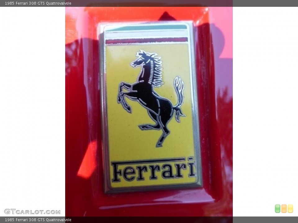 1985 Ferrari 308 Badges and Logos