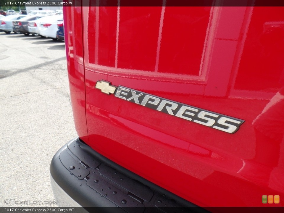 2017 Chevrolet Express Badges and Logos