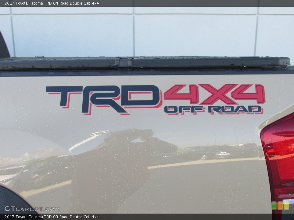 2017 Toyota Tacoma Badges and Logos