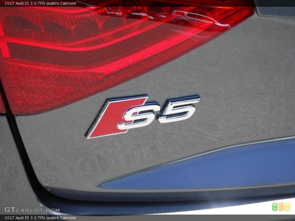 2017 Audi S5 Badges and Logos