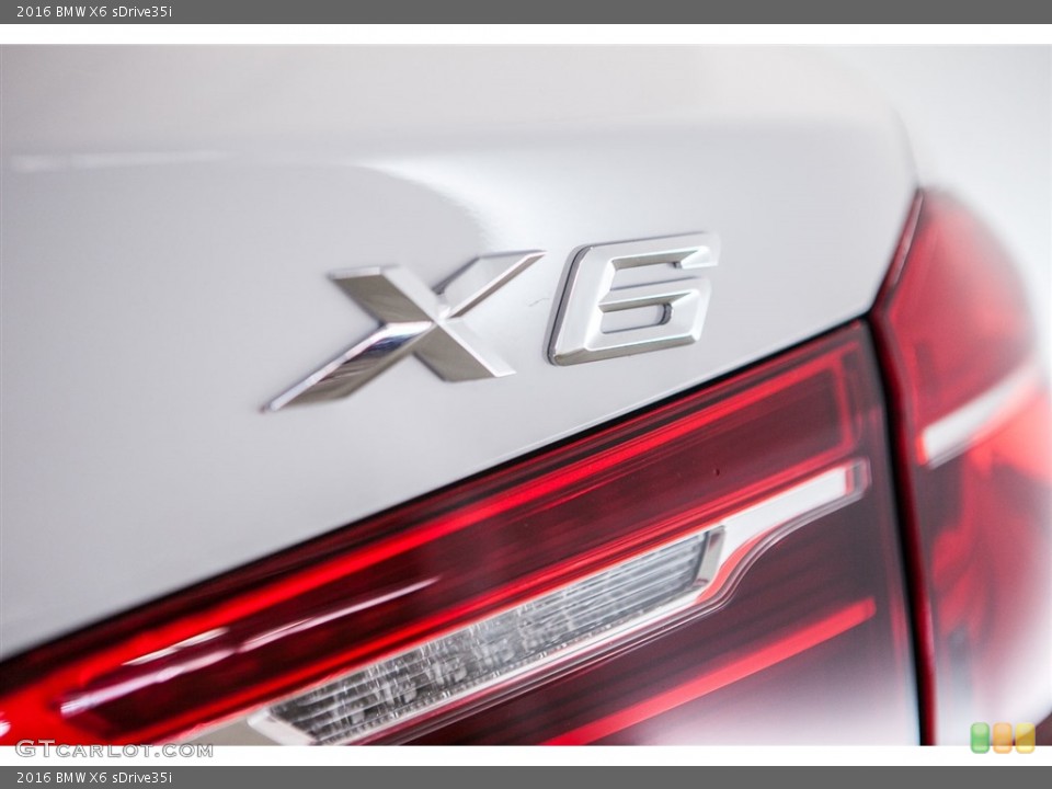 2016 BMW X6 Badges and Logos