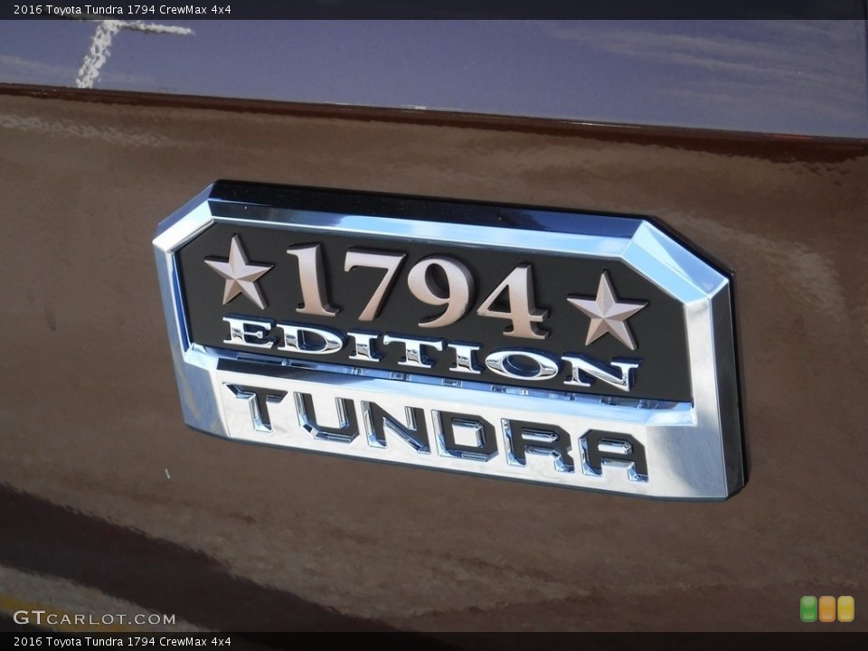 2016 Toyota Tundra Badges and Logos