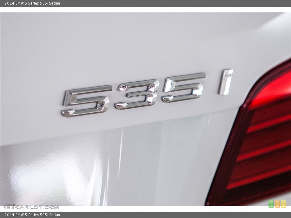 2014 BMW 5 Series Badges and Logos
