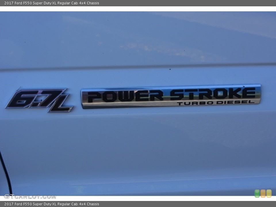 2017 Ford F550 Super Duty Badges and Logos