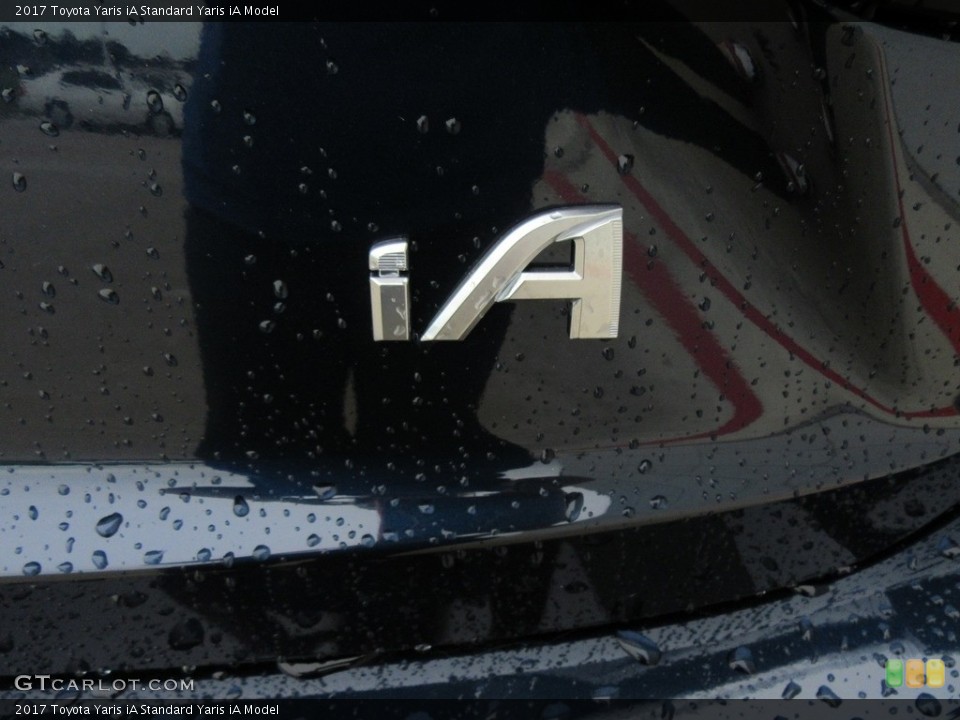 2017 Toyota Yaris iA Badges and Logos
