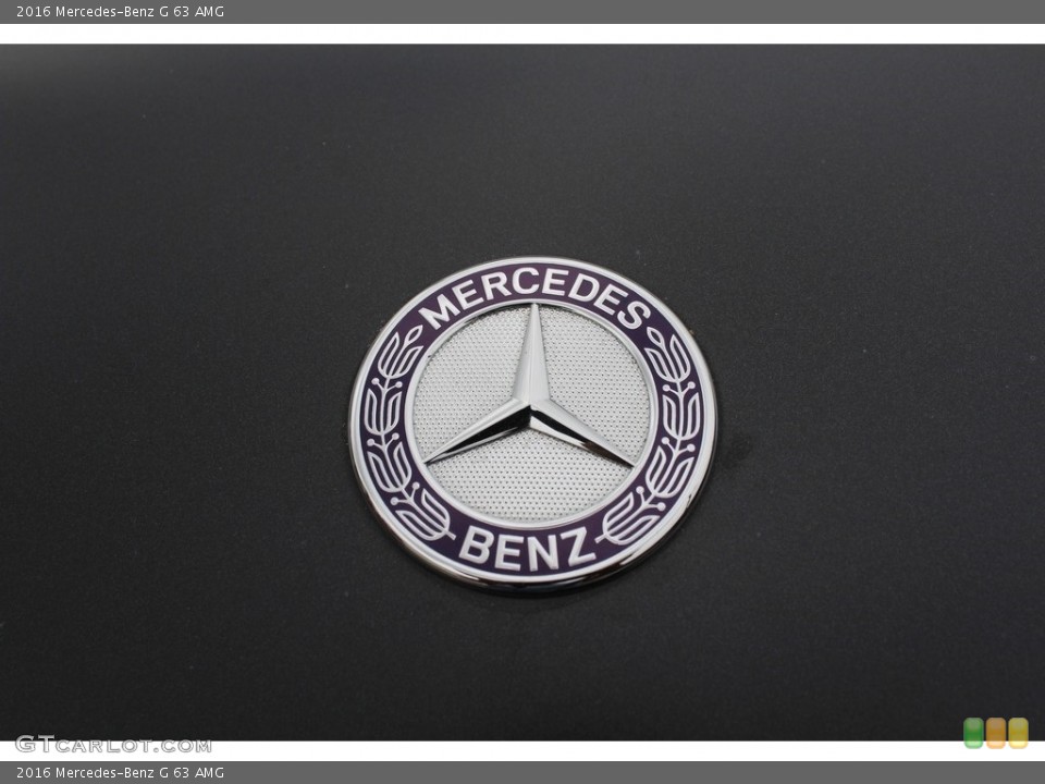 2016 Mercedes-Benz G Badges and Logos