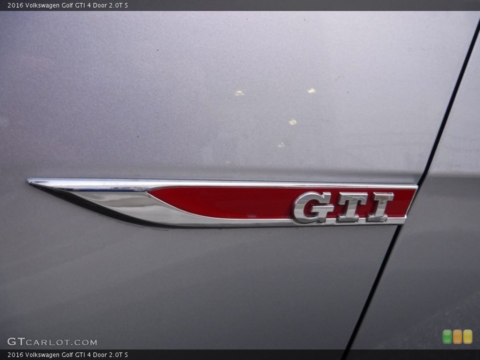 2016 Volkswagen Golf GTI Badges and Logos