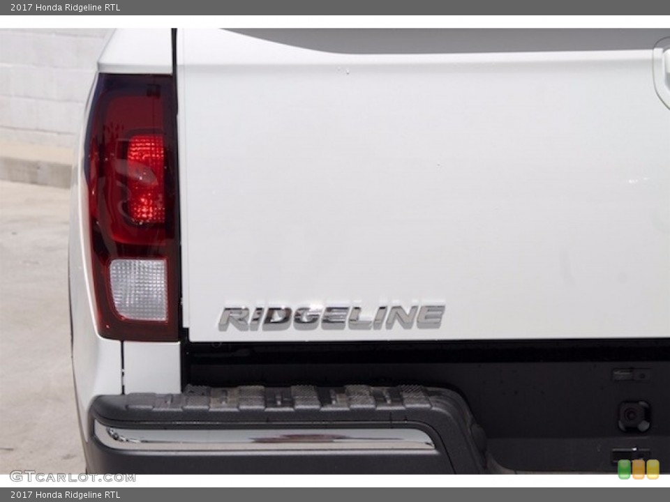 2017 Honda Ridgeline Badges and Logos