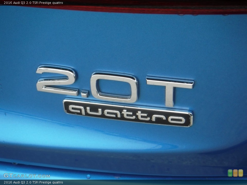 2016 Audi Q3 Badges and Logos