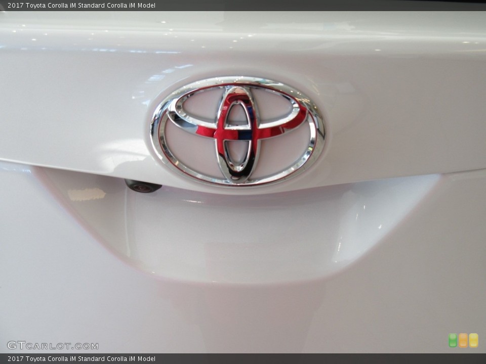 2017 Toyota Corolla iM Badges and Logos