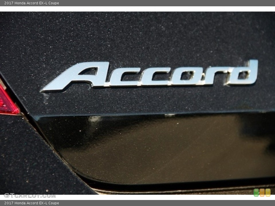 2017 Honda Accord Badges and Logos
