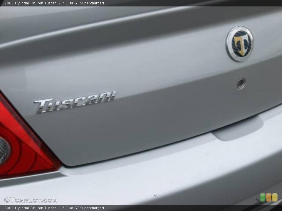 2003 Hyundai Tiburon Custom Badge and Logo Photo #11789321