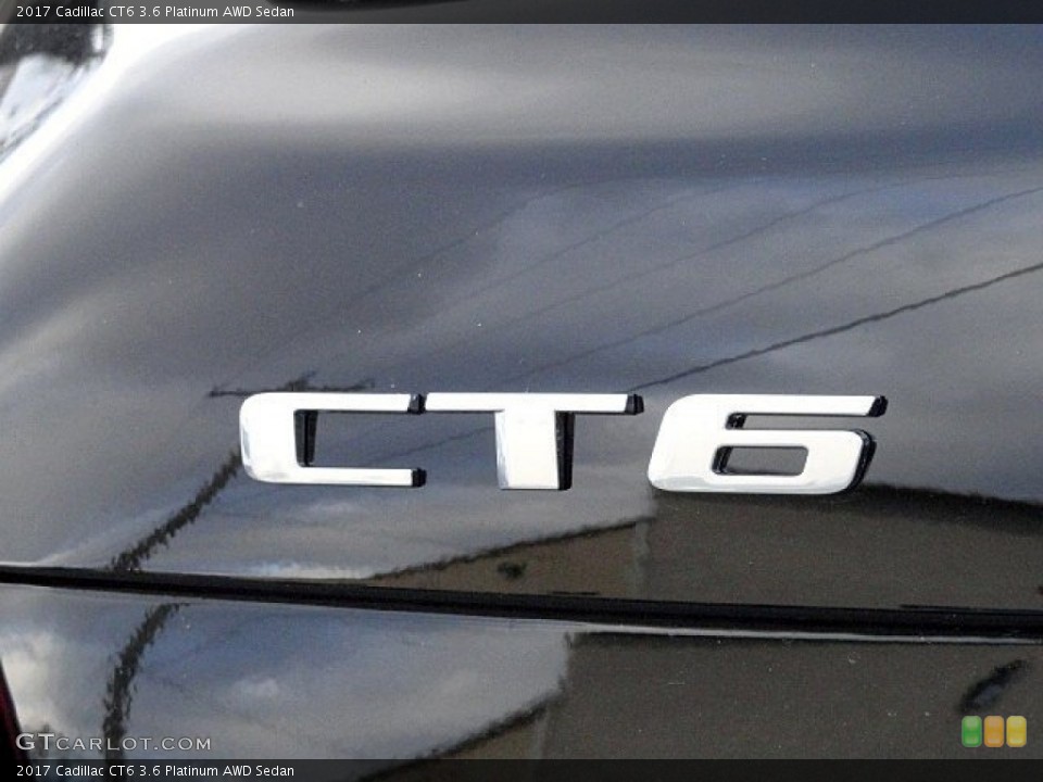 2017 Cadillac CT6 Badges and Logos