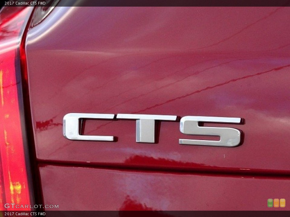 2017 Cadillac CTS Badges and Logos