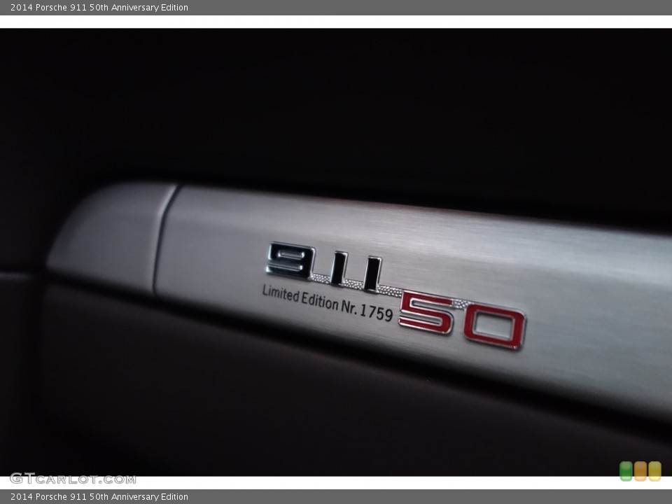 2014 Porsche 911 Badges and Logos