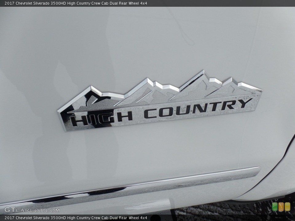 2017 Chevrolet Silverado 3500HD Badges and Logos