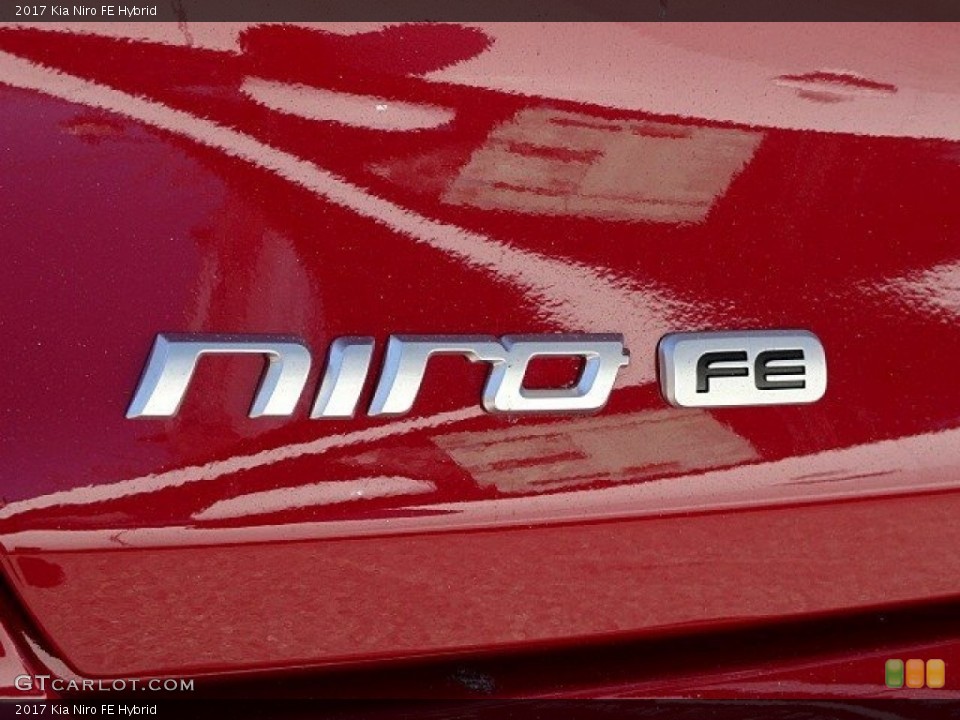 2017 Kia Niro Badges and Logos