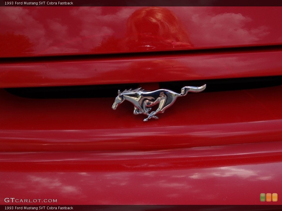 1993 Ford Mustang Custom Badge and Logo Photo #122418513