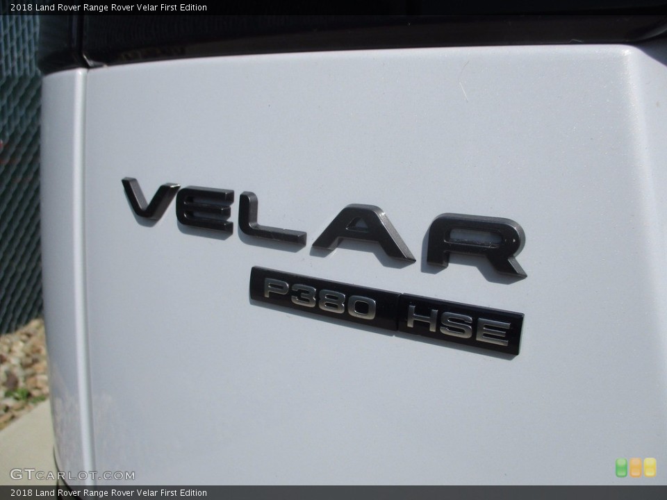 2018 Land Rover Range Rover Velar Badges and Logos